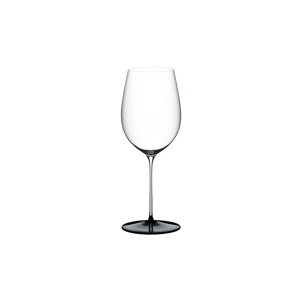 Riedel Hand Made Fatto A Mano Grand Cru Wine Glass Tie Bordeaux/Black