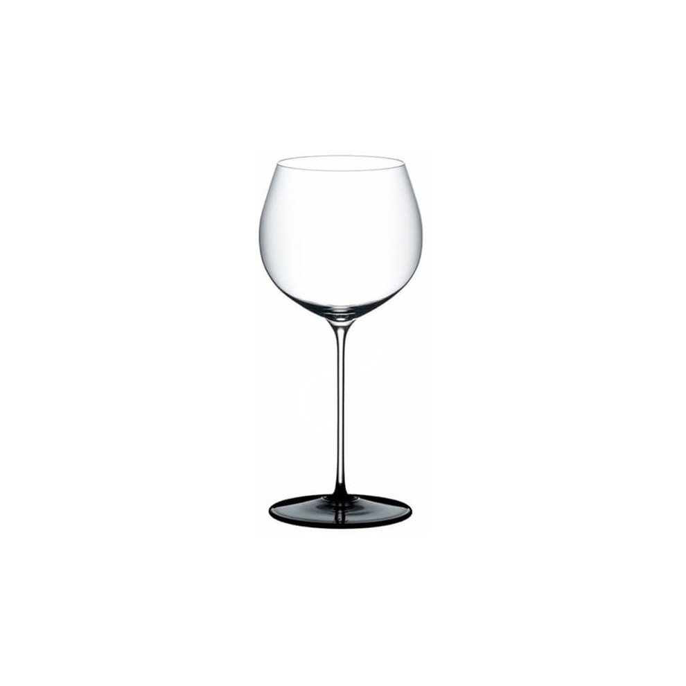 Riedel Hand Made Fatto A Mano Chardonnay Wine Glass Black Tie