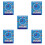 5Pcs Interactive Felt Storytelling Board for Preschool Time Learning 4