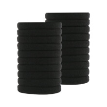 Hair Ties for Women 20PCS No Crease Seamless Elastic Hair Bands for Thick Hair Durable Gentle Hold