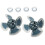 2pcs R0524900 Cleaner Engine Replacement for MX6/MX8 Pool Suction Cleaner with Rollers  Both Sides 1