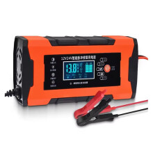 Automotive Battery Charger 12V 10A & 24V 5A with Digital Display and Pulse Repair Technology EU Plug