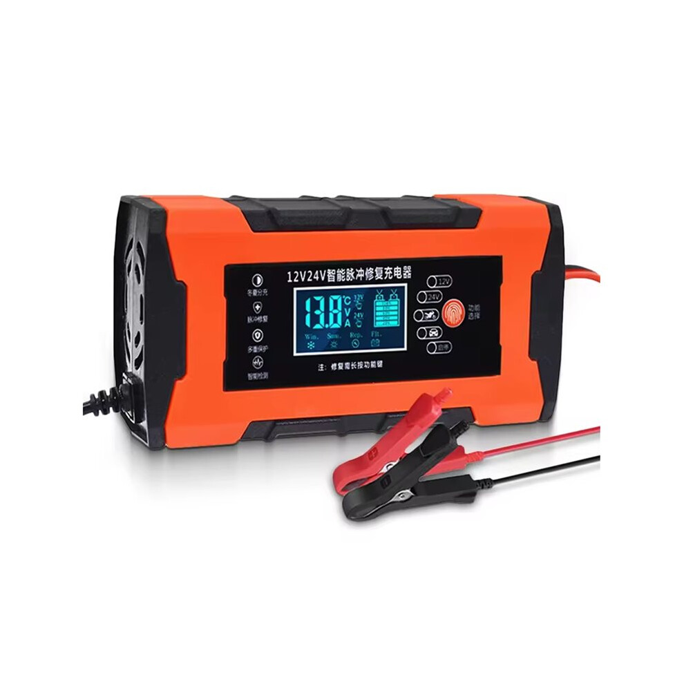 Automotive Battery Charger 12V 10A & 24V 5A With Digital Display And Pulse Repair Technology Eu Plug 6034264344932