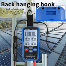 SNAKOL SK-705S 2000W Solar Panel Tester MPPT Meter PV Tester Open Circuit Voltage& Short Circuit Current,with Backlight
