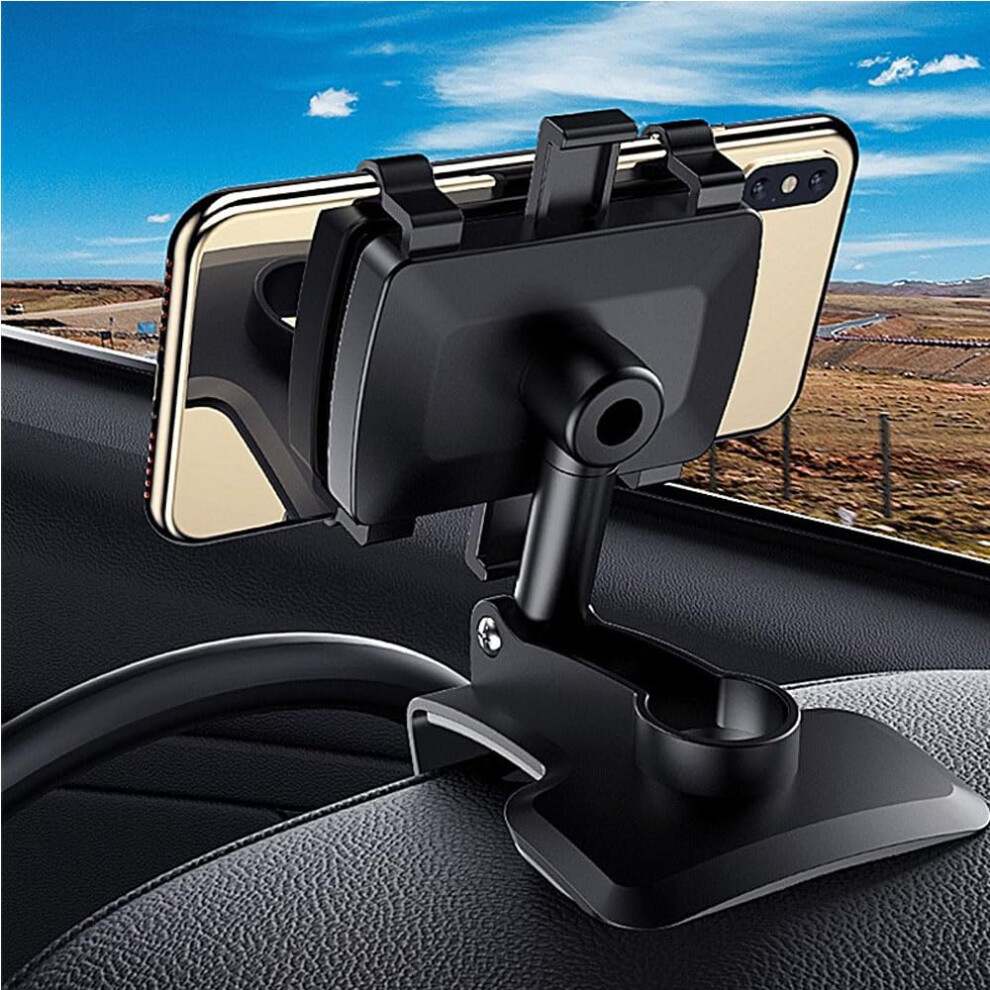 Car Phone Holder For Hyundai Elantra Gt 2013Â2017, 360 Rotating Dashboard Mount With Stable Grip 9073542024101