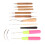 12pcs Dreadlocks Locking & Crochet Tool Set for Wigs & Hair Extensions 8