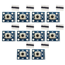 10pcs Five-Way Navigation Key Module Independent Keyboard Key  Button 5D Joystick Microcontroller