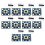 10pcs Five-Way Navigation Key Module Independent Keyboard Key  Button 5D Joystick Microcontroller 1
