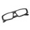 Plastic Frame Solar Eclipse Glasses 10g Black 12