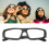 Plastic Frame Solar Eclipse Glasses 10g Black 15