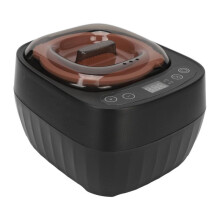 Ensemble de machine à cire en silicone pliable de 100W haute puissance avec bol en métal