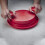 Meat Shredder for Pulled Pork and Chicken, Quick Shredding with Ergonomic Handles, Red 2