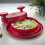 Meat Shredder for Pulled Pork and Chicken, Quick Shredding with Ergonomic Handles, Red 3