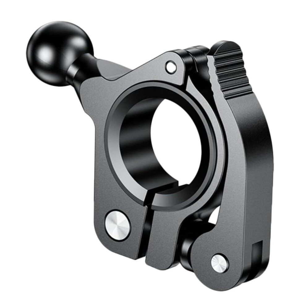 Stable Aluminum Alloy Bike Phone Mount With 360 Ball Rotation And Secure Handlebar Fit 9771547796824