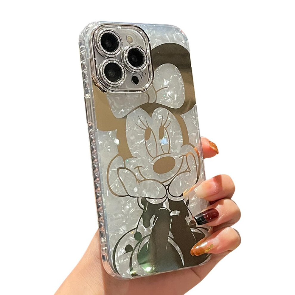 Glitter Bling Shockproof Cover Case With Camera Lens Protection For Women For Iphone 15 Pro Max 9351714423441