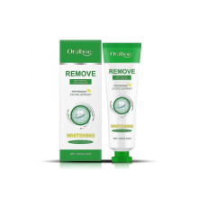 Dentifrice blanchissant Nettoie en douceur les dents, la saleté et les taches de dents Haleine fraîche Dentifrice oral pour les soins quotidiens