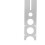 400mm Tile Hole Locator Model: None 25/40/45/55mm 7