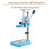 Electric Drill Stand Cast Aluminum 40cm 80mm Gray 5