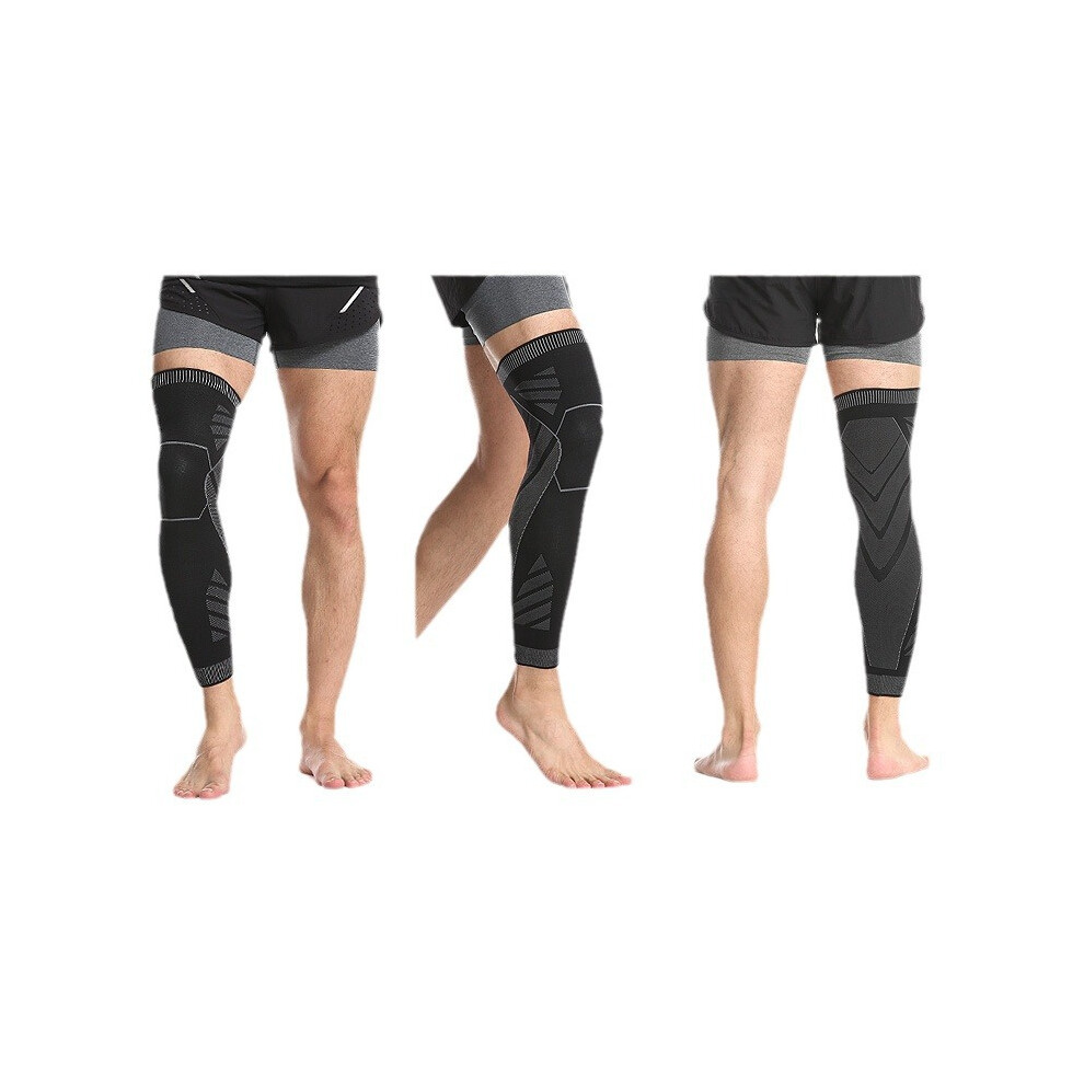 (XL 150-200 pounds) Flytex Full Leg Knee Sleeve,for Pain Relief and Support,Alleviates Swelling