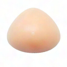 (150g) Professional Silicone Breast Forms - Triangle Mastectomy Prosthesis | Soft Medical Grade Silicone, Flesh Tone, Pair | Comfortable Bra Enhancer