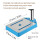 Electric Drill Stand Cast Aluminum 40cm 80mm Gray 7