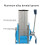 Electric Drill Stand Cast Aluminum 40cm 80mm Gray 11