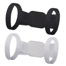 (black and gray, M) 2pcs Posture Pro Fix Neck And Shoulder Corrector For Kids And Adult, Adjustable Hunchback Correction Straightener Belt