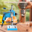 Electric Drill Stand Cast Aluminum 40cm 80mm Gray 13