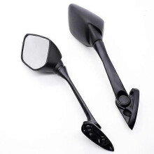 (Black) QX compatible Yamaha TMAX 500 Motorcycle Mirror Scooter Mirror TMAX 500 2001-2011 2006 2007 2008 2009 2010 TMAX500 Accessories