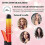 (Black) Automatic Rotating Curling Wand 28mm Professional Hair Curler fast 5