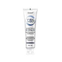 Dentifrice à l'hydroxyapatite pour une protection avancée de l'émail, dentifrice sans fluor pour les dents sensibles, doux et efficace