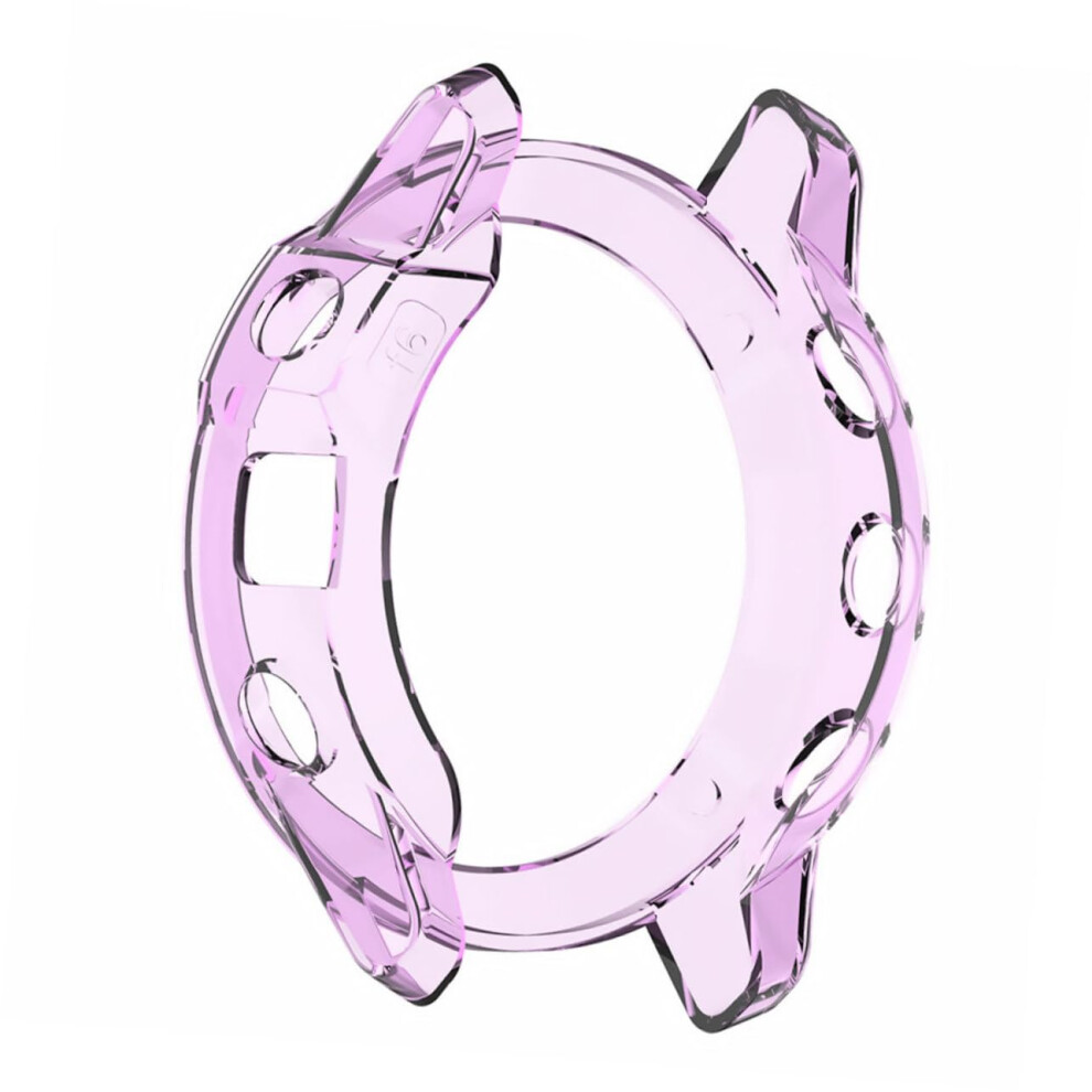 Transparent Case For Apple Watch Pro, Lightweight Tpu Cover With Scratch Protection And Easy Installation Purple 9330225269076