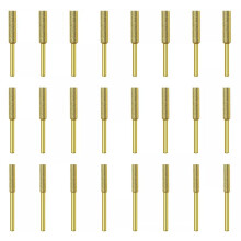 24Pcs Diamond Chainsaw Sharpener Burr Set 5/32 3/16 7/32 Fast Chain Sharpening Rust Resistant