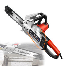 Electric Concrete Chain Saw 350 Type with Durable Diamond Chain, Wet Dust Suppression and Deep Cutting Capacity