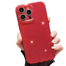 Glitter Case for Women, Slim Soft TPU Sparkly Protective Cover with Twinkle Bling Finish for iPhone XR