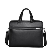Business Laptop Bag Large Capacity Storage with Multi Pocket Design, Water Resistant Men Briefcase for Work and Travel
