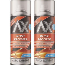 2 x 400ml Rust Proofer Protection Prevents Remover Proof Car Spray