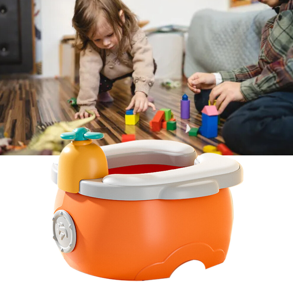 Portable Orange Potty for Toddler Training