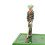 Clockwork Toy Tinplate Golf - 5 Balls 693g Silver 8