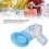 Sky Blue Mini Voice Changer Megaphone Toy 112g 3