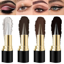 (03#)Waterproof Smudge-Proof Eyeshadow Stick, Smooth Single-Tip Eyeshadow Cream, Multiple Colors, Long-Lasting Pigmented Makeup