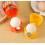 (Pink, Egg cracker) 3pcs Portable Egg Peeler, Manual Egg Sheller for Kitchen, Quick Slicing Tool for Baking, Easy to Use, White 1