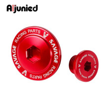 (Red) Timing Screw Oil Screw Kit for Honda CRF450R XR650L XR250R Motorcycle Engine - High Strength Steel Repair Set