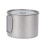 Ti Camping Pot 0.9L/1.1L, Titanium, 12.5*9.3 cm 3