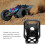 RC Quick Release Motor Base Black 1/6 XRT 8S 4