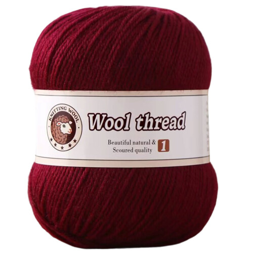 100grams Per Roll Wool Acrylic Blend Yarn for Baby-Section 5