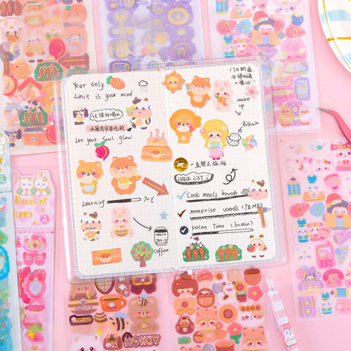 10 Pack Long Service Sticker Multipurpose Decoration Supplies 1