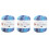 3Rolls Soft Cotton Yarn 109.36Yard Each Knitting Thread for-G 1