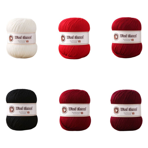 Anti-Pilling-gefärbtes Strickgarn, 100 Gramm pro-Abschnitt 3 1