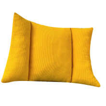 Coussin de dossier ergonomique haute densité pour le-jaune vif